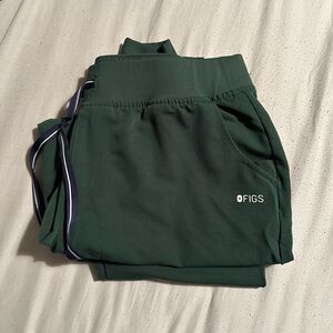 COPY - Figs British Racing Green Scrubs